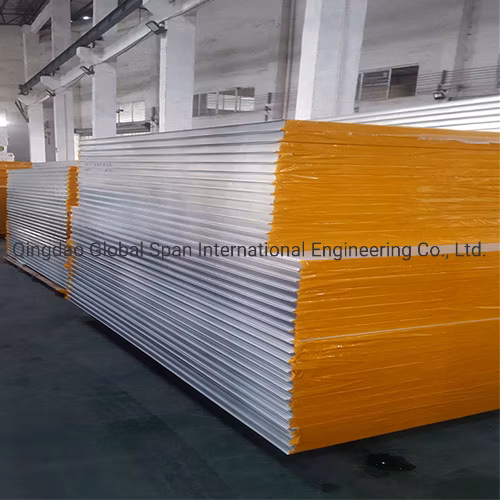 Pannello sandwich PU/PIR per celle frigorifere e camere bianche di buona qualità al miglior prezzo con ISO9001