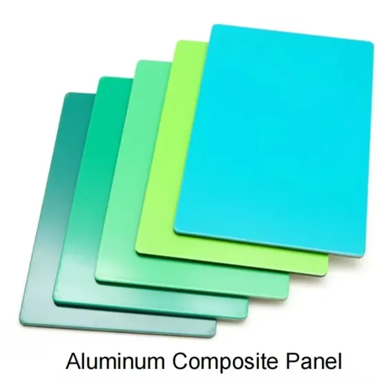 Pannello sandwich composito in alluminio, rivestimento in PVDF Pannello composito in alluminio Acm per facciate continue